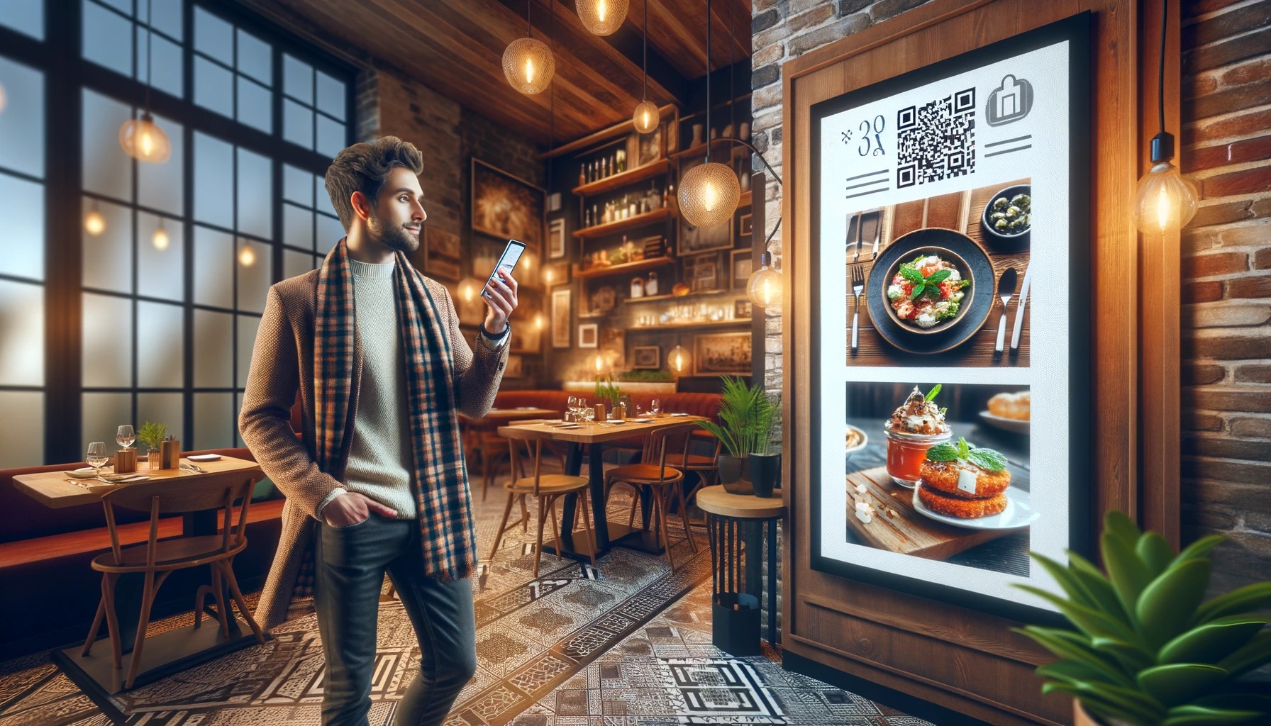 Green Digital Menu System